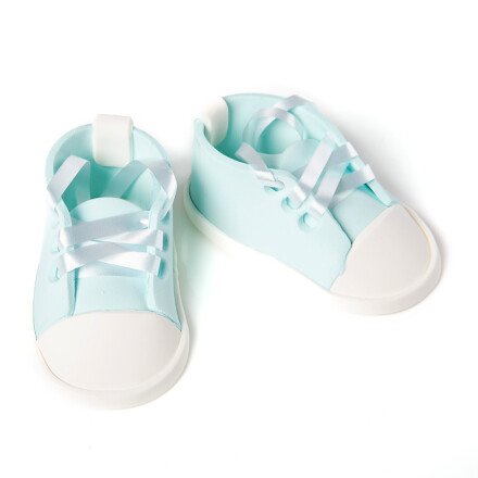 Blauwe schoenen 9 cm