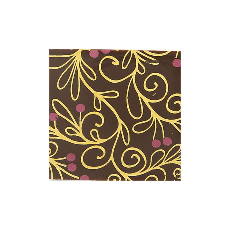 Vierkant leaf 3,5x3,5 cm