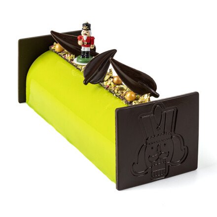 Zijkant buche Notenkraker 9x8 cm