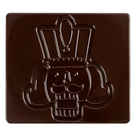 Embout de bûche Casse-Noisette 9x8 cm