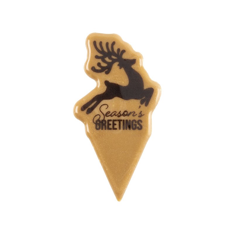 Prikkers hert Seasons greetings 6,7 cm