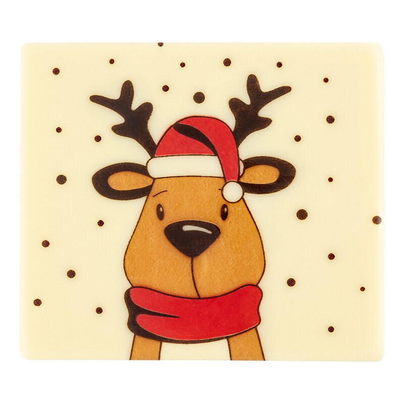 Zijkant buche eland 9x8 cm