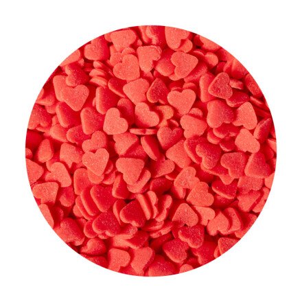 Coeurs 6 mm rouge 15 kg