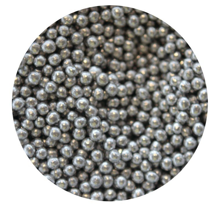 Soft parels pearly zilver 0,4 cm 600 g