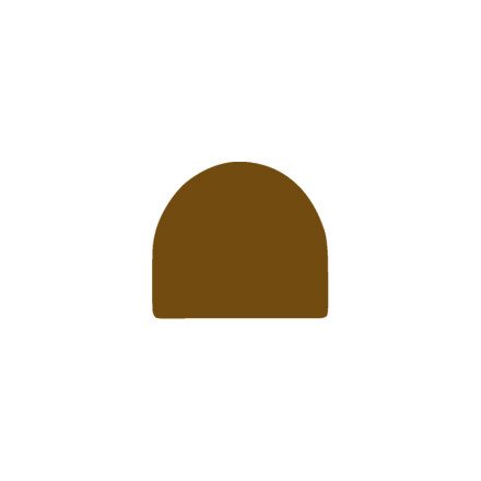 Logo embout de bûche 5 cm