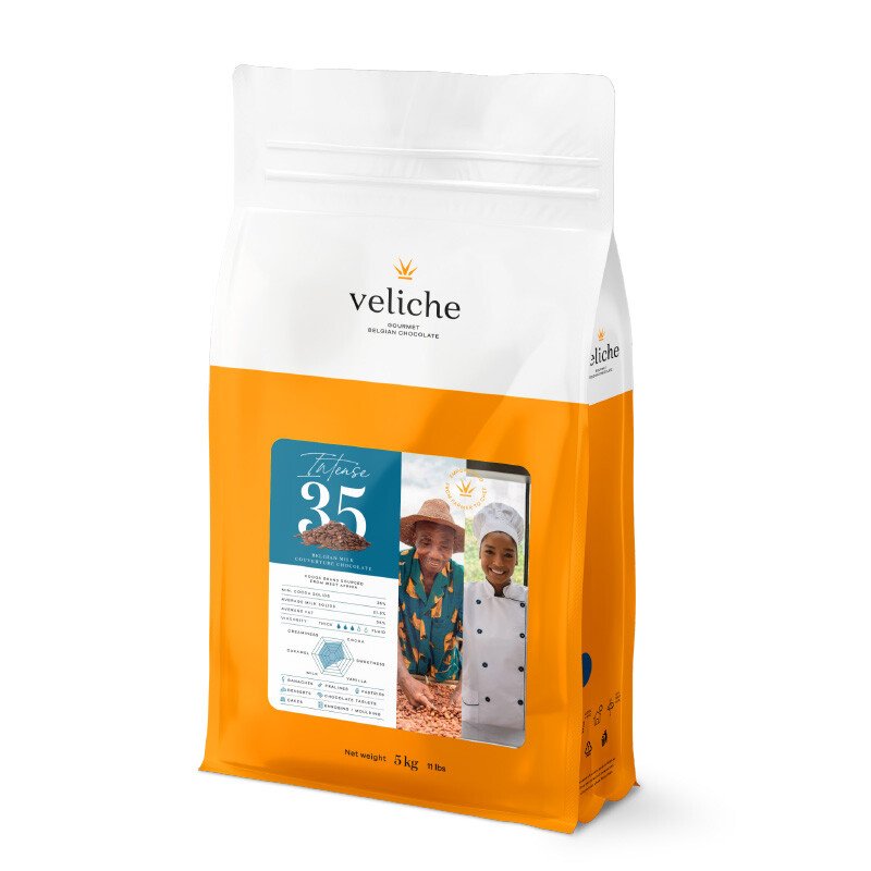 Intense 35 - High quality milk chocolate 2x10 kg