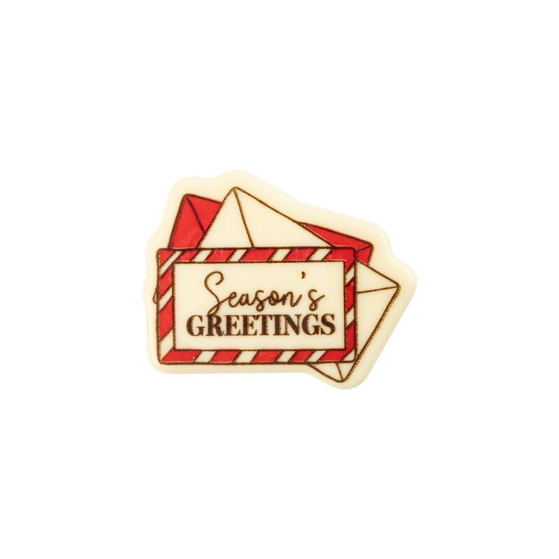 Brieven Season's greetings 5x4 cm