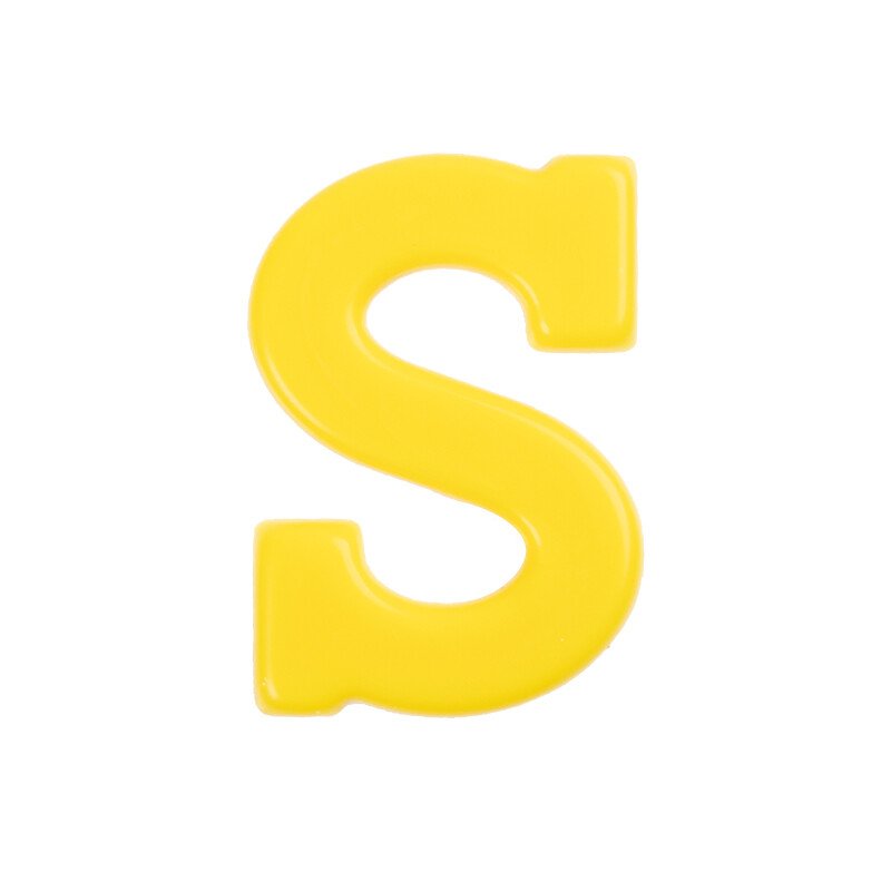 Letter S 5x3,5 cm