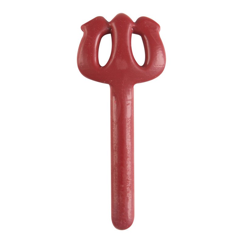 Drietand rood 7,2x3 cm