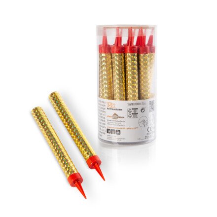 Vuurwerkkaars 12 cm 6x15 st