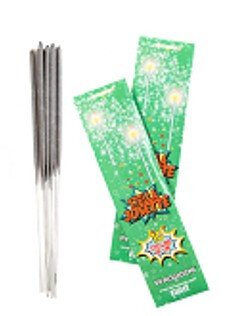 Vuurwerksterretjes 18 cm - 120 zakjes: 10 st/zakje