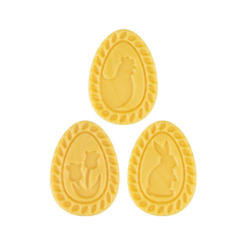 Ei met paasassortiment 4,3x3 cm