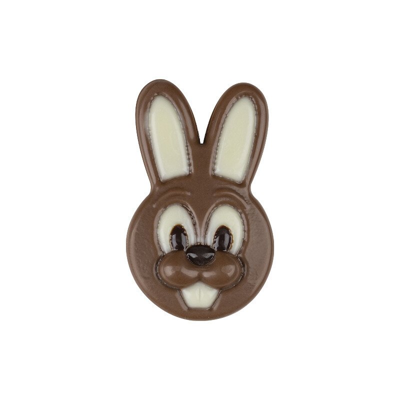 Konijn met tanden 4,5x2,7 cm