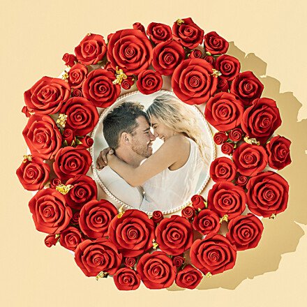 Roses red assortiment 2,5 - 4 - 5 - 8 cm