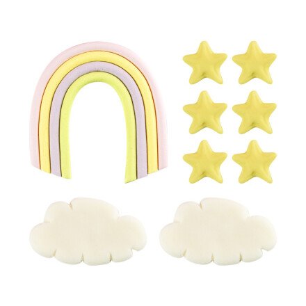 Kit arc-en-ciel 13 cm - 7x5 cm - 2 cm