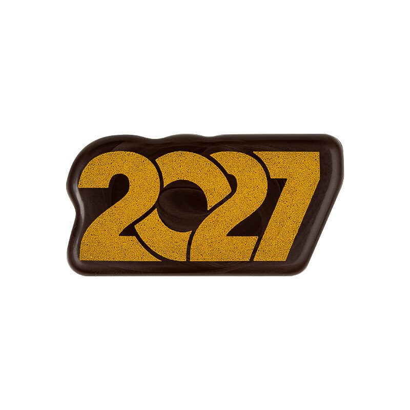 Cijferplaatje 2027 4,4x2,6 cm