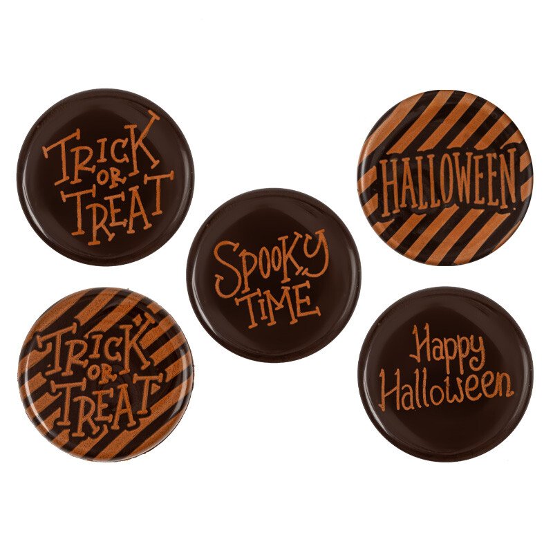 Plaatje Halloween 3 cm