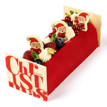 Buche Christmas  9x8 cm