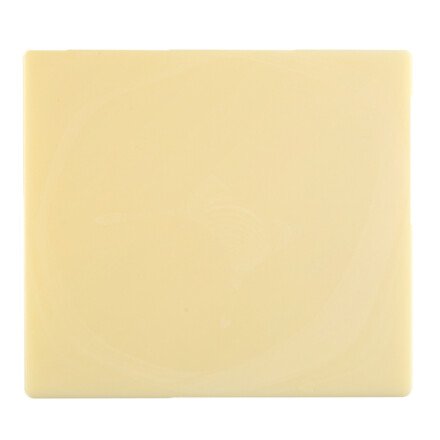 Embout de bûche blanc 9x8 cm