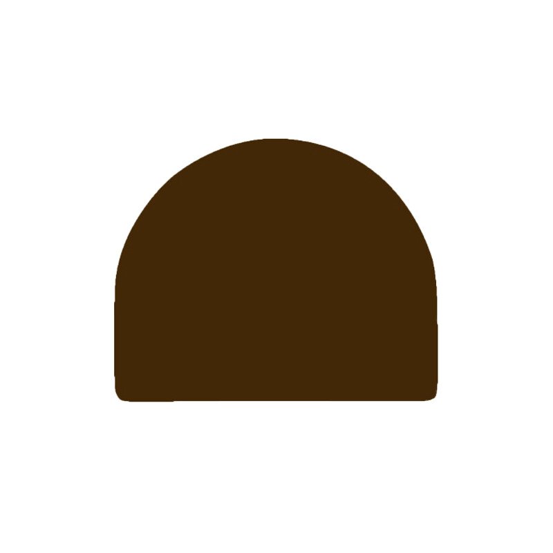 Embout de bûche 8x6,5 cm