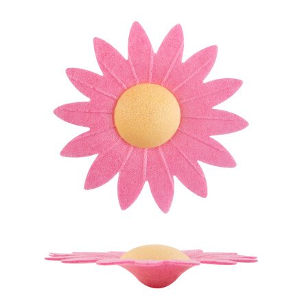 Fleur Marguerita rose 4,5 cm