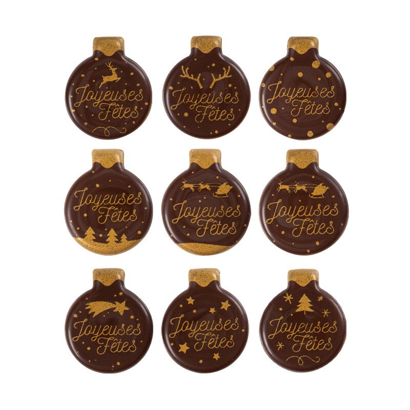 Xmasball Joyeuses Fêtes 2,5 cm