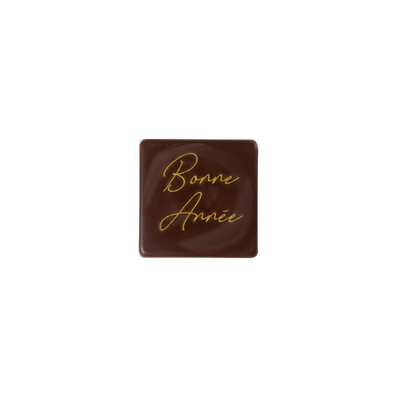 Square Bonne année 3x3 cm