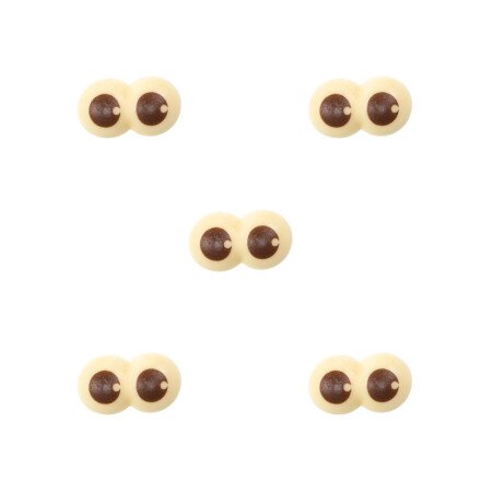 Eyes 3x2 cm